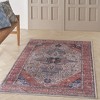 Nourison Washable Brilliance Traditional Vintage Indoor Rug - 2 of 4