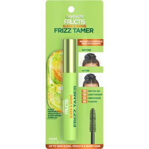 Garnier Fructis Sleek & Shine Frizz Tamer Slick Back Hair Serum Wand - 0.27 fl oz - 1 of 4