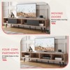 Bestier 70 inch Mid Century Modern TV Stand,Low Profile TV Console for 75 inch TV in Living Room - 4 of 4