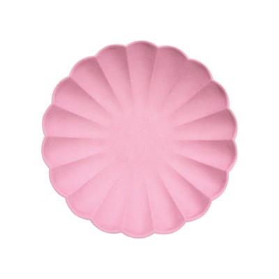 Meri Meri Deep Pink Simply Eco Small Plates