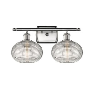 Ithaca - 2 Light Bath Vanity In Industrial Style-9.25 Inches Tall and 18 Inches Wide - 1 of 1