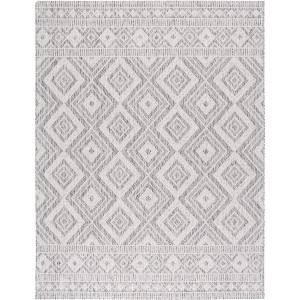 Courtyard CY8998 UV & Stain Resistant Non-Shedding Power Loomed Indoor/Outdoor Rugs - Safavieh - 1 of 4