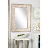 Olivia & May Metal Intricately Carved Wall Mirror Brown: Farmhouse Style, Iron Frame, No Assembly Required - 2 of 4