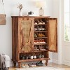 Hommoo Rattan Shoe Cabinet for Entryway - 4 of 4