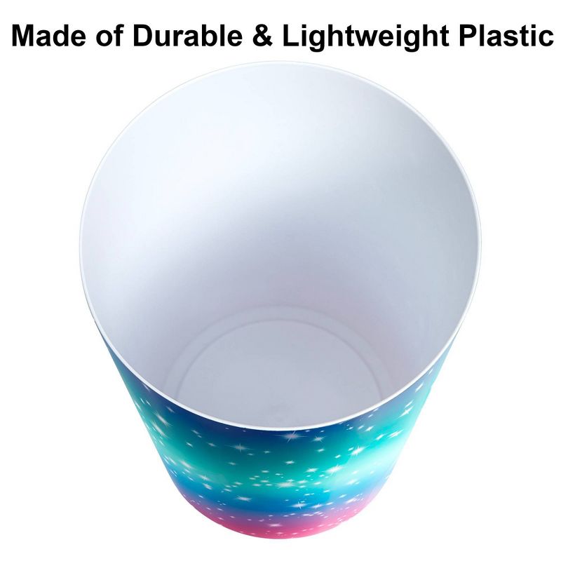 Tie-Dye Sky Kids&#39; Bathroom Wastebasket - Allure Home Creations, 3 of 8