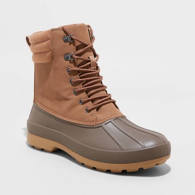 Mens duck hot sale snow boots