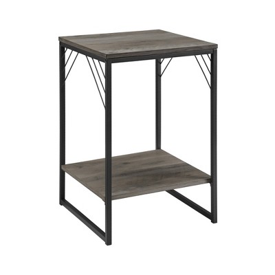 target metal side table