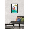 Trends International Disney The Little Mermaid - Ariel with Castle Framed Wall Poster Prints - 2 of 4
