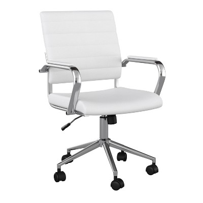 Upholstered Office Swivel Chair - Martha Stewart