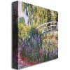 Trademark Fine Art -Claude Monet 'The Japanese Bridge IV' Canvas Art. - 2 of 2