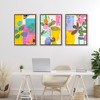 Stupell Industries Drifting Bloom Botanicals 3pc Floating Frame Art Set - 2 of 4