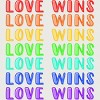 Adult Design By Humans Humans Love Wins Pride Repeat By CNTT668 T-Shirt - 2 of 2