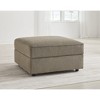 Signature Design by Ashley O'Phannon Upholstered Ottoman With Storage, Briar Brown - 2 of 4