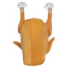 Simply Genius 3 Pack Turkey Hats for Thanksgiving, Funny Hats for Adults, Ideal Turkey Costume, Thanksgiving Decorations, Accessories - 3 of 4