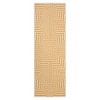 Washable Rugs for Living Room Low Pile Geometric Striped Soft Carpet Mid Century Modern Rugs for Bedroom Office Classroom - 4 of 4