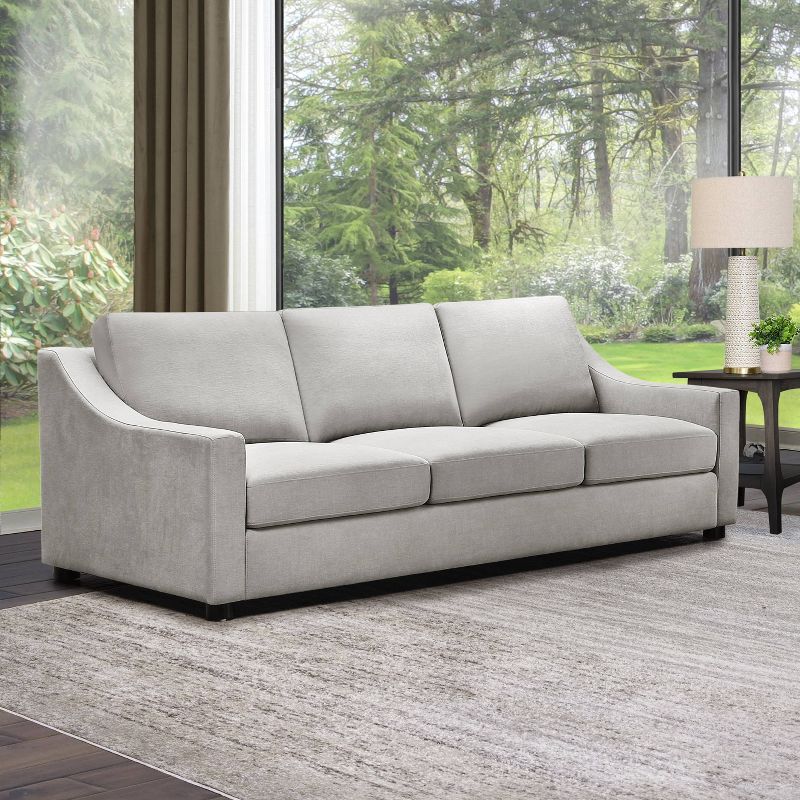 Garcelle Stain Resistant Fabric Sofa - Abbyson Living, 3 of 8