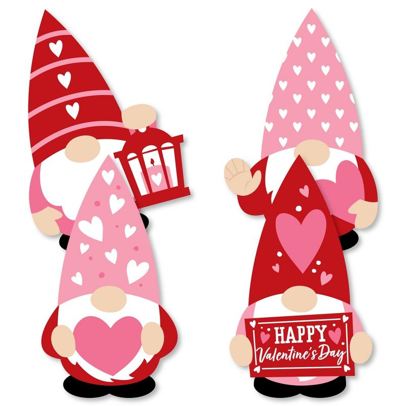 Big Dot of Happiness Valentine Gnomes - Decorations DIY Valentine’s Day Party Essentials - Set of 20, 3 of 8