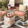 26"x25" Woven Outdoor Deep Seat Back Cushion - Threshold™ - 2 of 4