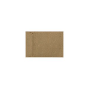 LUX 6 .5" x 9.5" Open End Envelopes 50/Pack Grocery Bag Brown 50/Pack(LUX-1645-GB-50) - 1 of 2