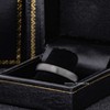 Jewelry Avalanche 4mm Dome Gunmetal IP Tungsten Carbide Mens Womens Wedding Band - 4 of 4