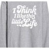Men's - Instant Message - I Think I Like This Little Life Long Sleeve Graphic T-Shirt - 2 of 4