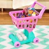 Play Circle Shopping Cart Grocery Set - Toy Food, Play Kitchen, Pretend Play - 2 of 4