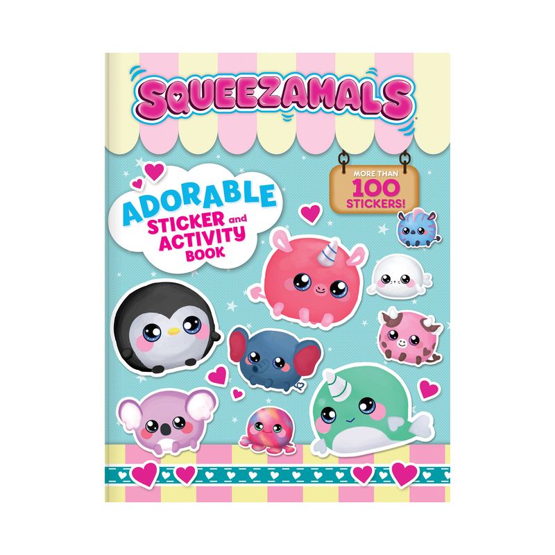 Squeezamals: Adorable Sticker and Activity Book - (Paperback), 1 of 2