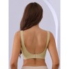 Allegra K Women's Soft Breathable U Back Push-up Full Coverage Bras without Underwire - 2 of 4
