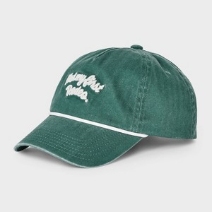 Men's Not My First Rodeo Baseball Hat - Goodfellow & Co™ Green - 1 of 4