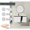 Vynxaria 40' Floating Wall-Mounted Bathroom Vanity With Single Sink,& Soft-Close Cabinet Door - 4 of 4