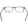 Esquire Mens EQ1524 Blue Light Filter+A/R Lenses Eyeglasses in Satin Black 55 mm - 4 of 4