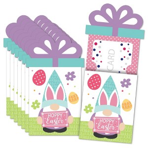 Big Dot of Happiness Easter Gnomes - Spring Bunny Party Money and Gift Card Sleeves - Nifty Gifty Card Holders - Set of 8 - 1 of 4