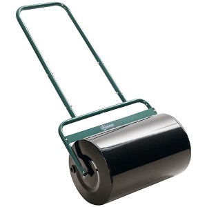 20-Inch Push/Tow Behind Lawn Roller Filled with 10 Gal Water or Sand for Flattening Sod in the Garden - 1 of 4