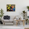 Stupell Industries Funny Cat Morning Coffee Memo Reminders Black Framed Floater Canvas Wall Art - 2 of 4