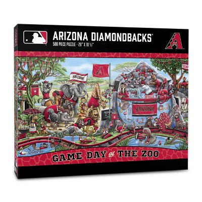 MLB Arizona Diamondbacks Game Day at the Zoo Jigsaw Puzzle - 500pc