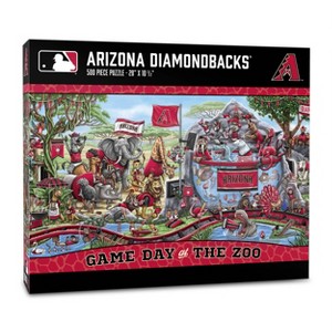 MLB Arizona Diamondbacks Game Day at the Zoo Jigsaw Puzzle - 500pc - 1 of 3