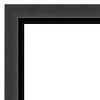19" x 53" Non-Beveled Tuxedo Black Full Length on The Door Mirror - Amanti Art: Polystyrene Frame, Includes Mounting Hardware - 3 of 4