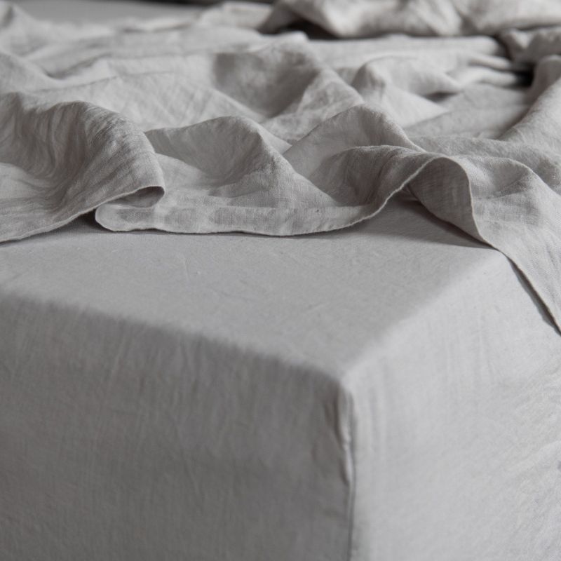 100% French Linen Sheet Set | BOKSER HOME, 4 of 9