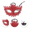 Unique Bargains Pointed Head Dragon-Design Half Face Party Mask 1 Pc - 3 of 4