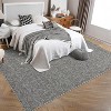 Runner Rug Washable Runner Rug Modern Abstract Runner Mat Hallway Contemporary Solid Rug Non-Slip Foldable Aesthetic Accent Floor Carpet - 2 of 4