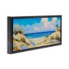 Stupell Industries Cloudy Beach Painting, 31" x 14" - 3 of 4