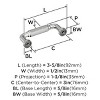 Amerock Collet Pull for Cabinets, Drawers, and Furniture - 3 of 4