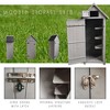 Outdoor Storage, Perfect to Store Patio Furniture, for Backyard Garden Patio Lawn , Natural Color 30.31"X 20.48"X 65.75" - 2 of 4
