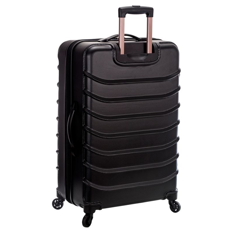 Rockland Pebble Beach 2pc Expandable ABS Hardside Carry On Spinner Luggage Set, 2 of 4