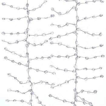 72.0 Inch Ice Wire Clear Garland Poseable Decor Tree Garlands