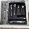 AuldHome Design Farmhouse Enamelware Silverware Organizer, Divided Cutlery Utensil Drawer Organizer - 2 of 4