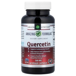 Amazing Nutrition Quercetin, 500 mg, 60 Veggie Capsules - 1 of 4