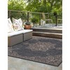 Unique Loom Outdoor Traditional Antique Medallion Woven Area Rug - 4 of 4