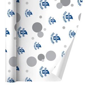 Indiana State University Sycamores Premium Gift Wrap Wrapping Paper Roll 30x72 - 1 of 4