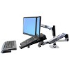 Ergotron 45-248-026 Dual Mounting Arm for Flat Panel Display - Up to 24" Screens - 4 of 4